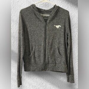 Alta Gracia Grey Zip Up Jacket with horse logo
